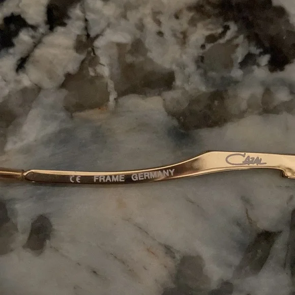 Cazal vintage gold eyeglasses